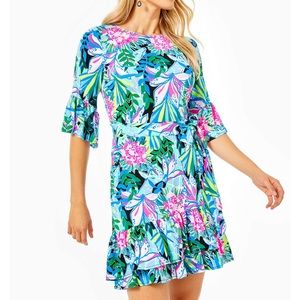 Lilly Pulitzer Kassi dress: you me and Giraffee